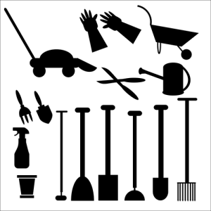 Garden-Tools-Silhouette